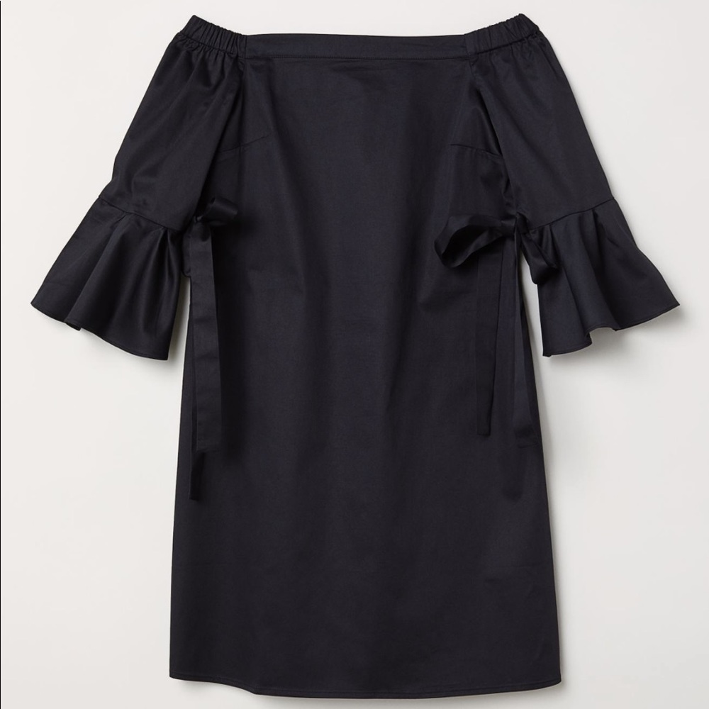 H&M OFF THE SHOULDER DRESS